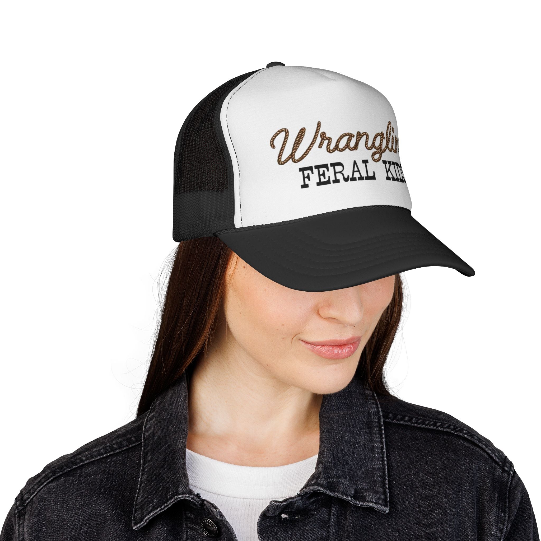 Wranglin' Feral Kids Trucker Cap