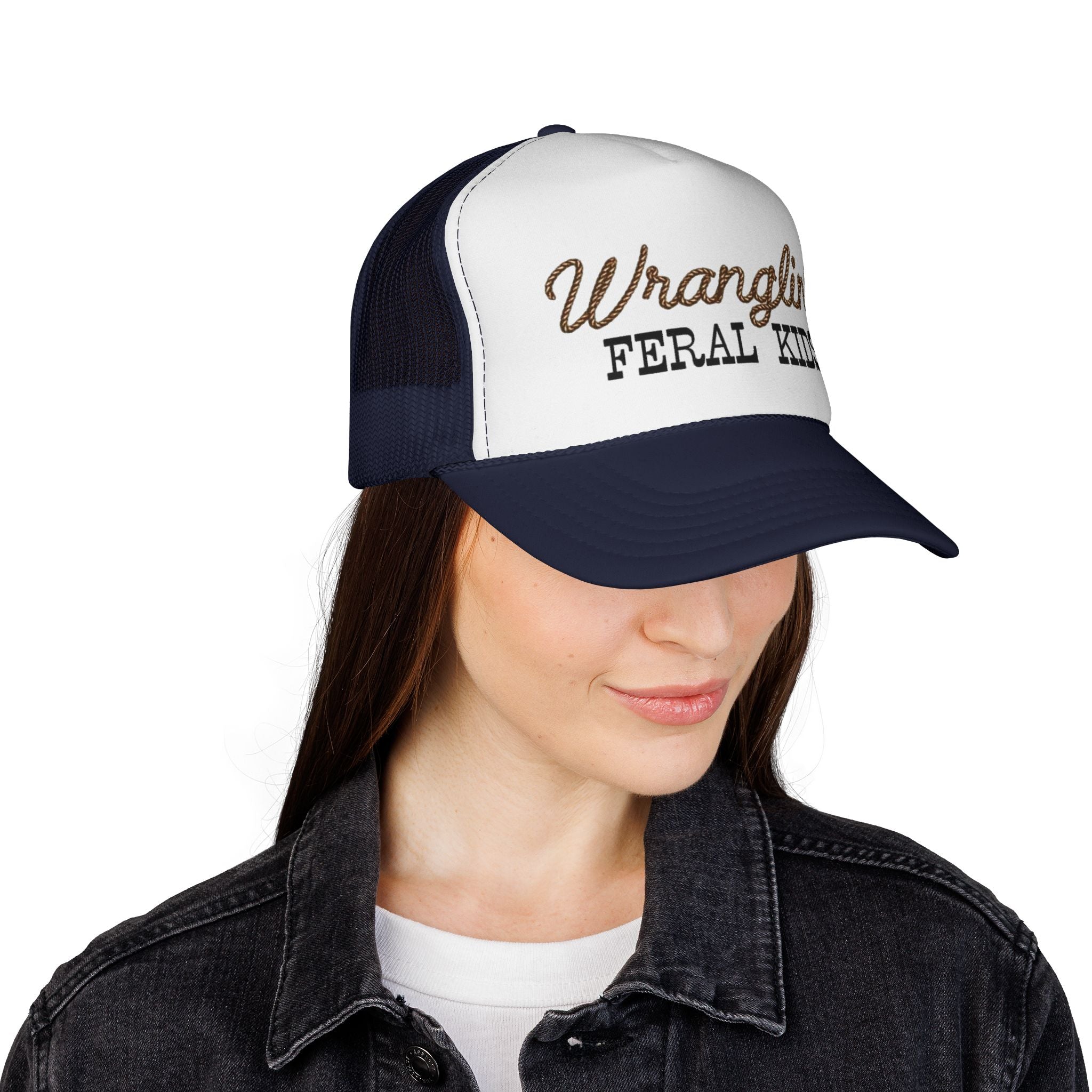 Wranglin' Feral Kids Trucker Cap