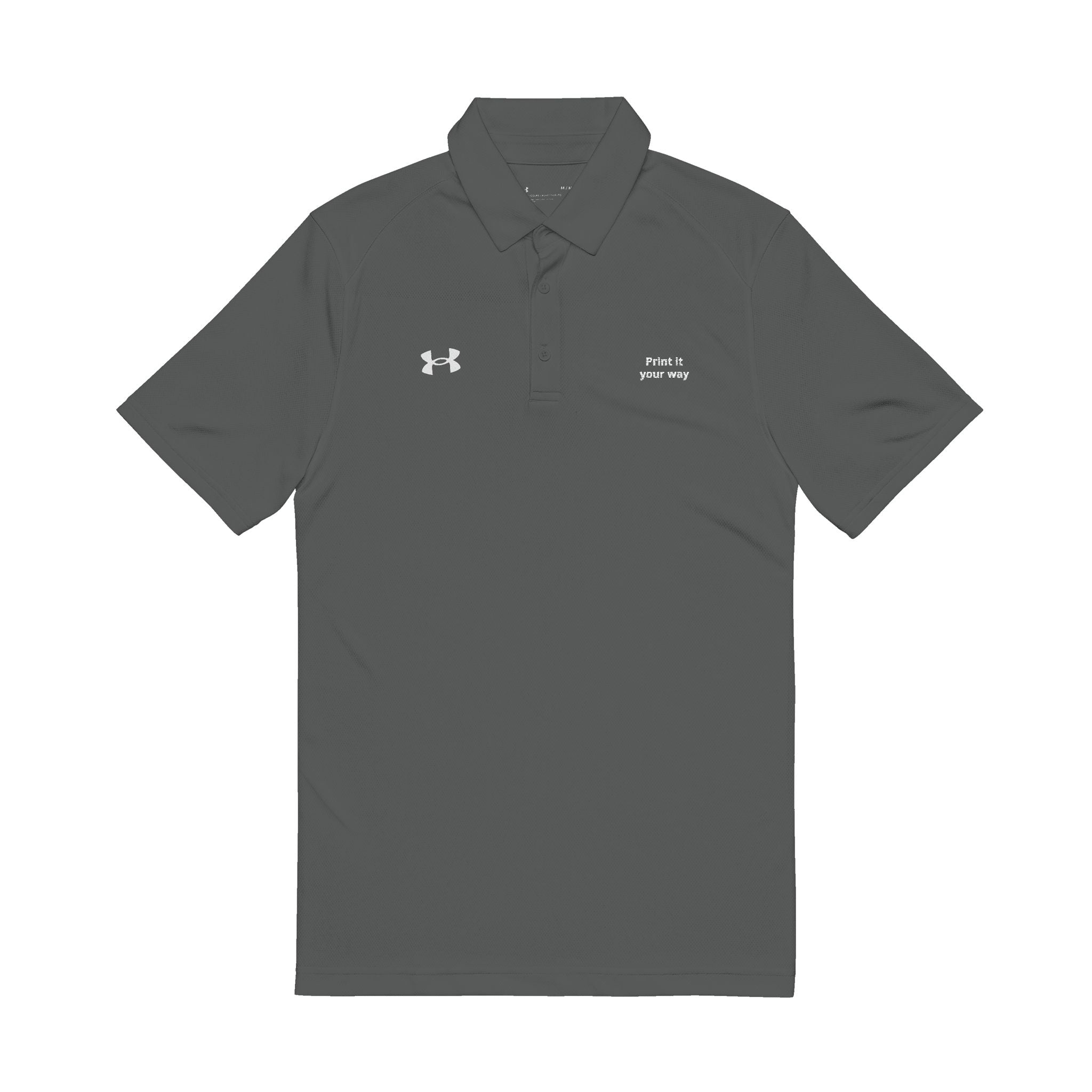 Men's Embroidered Polo Shirt - Under Armour Performance Polo