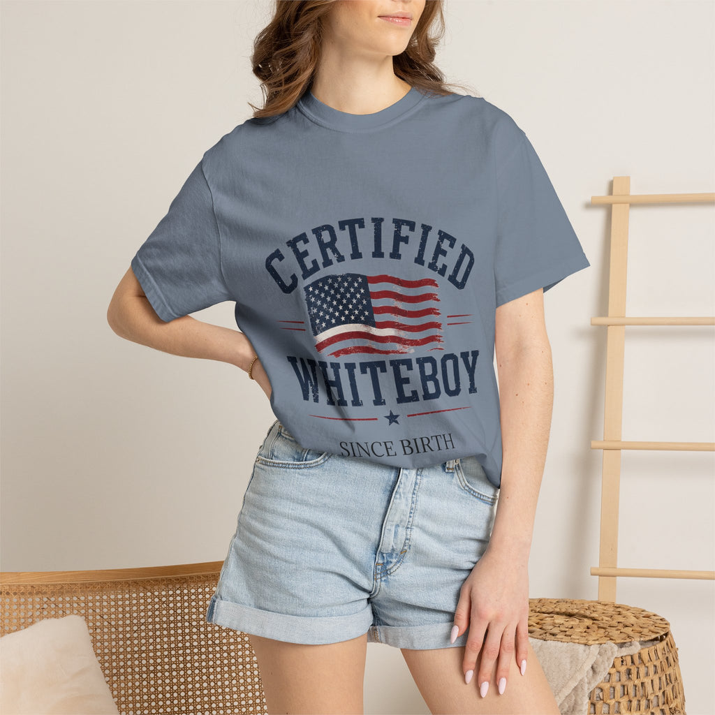 Certified white boy American Tshirt