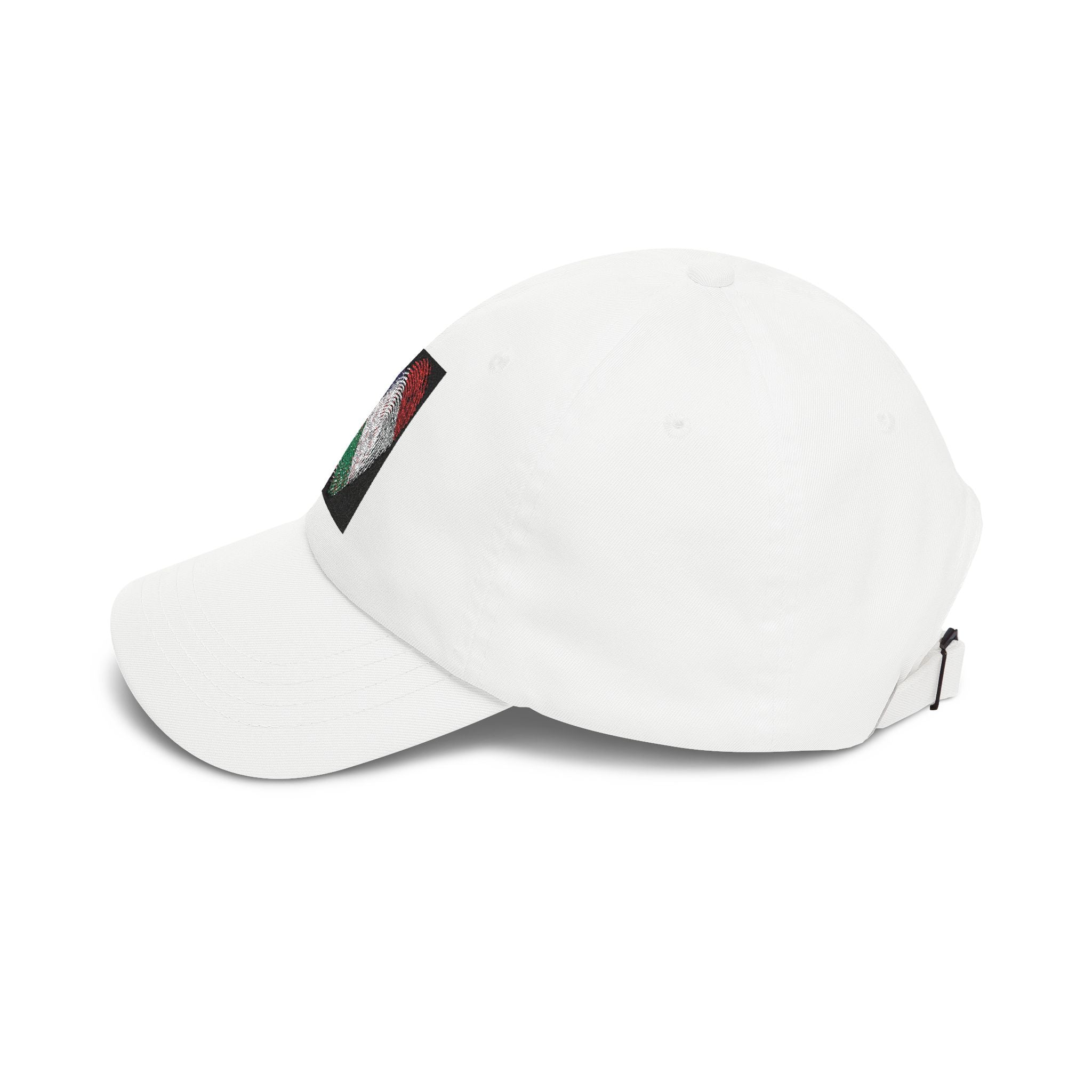 Dad Cap with USA & Italy  Heart Patch – Flag Love Baseball Hat
