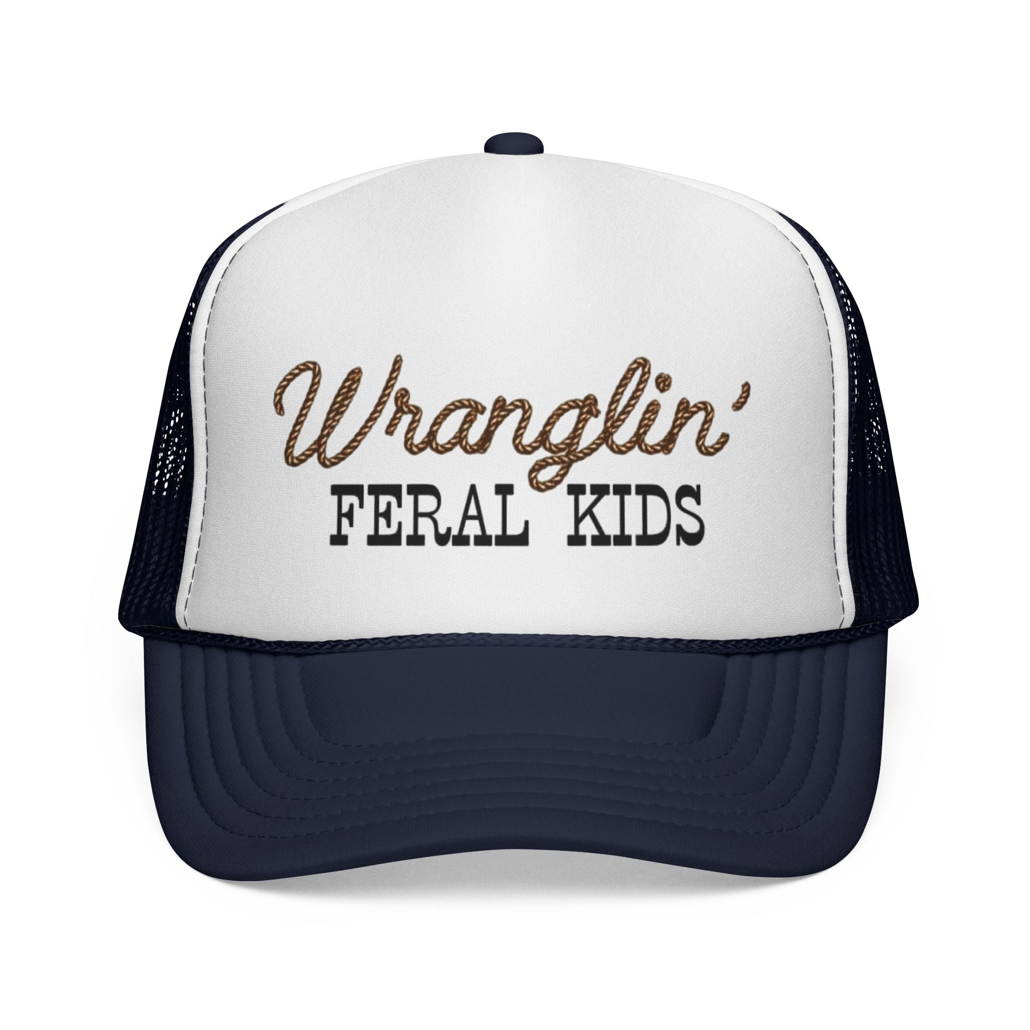 Wranglin' Feral Kids Trucker Cap