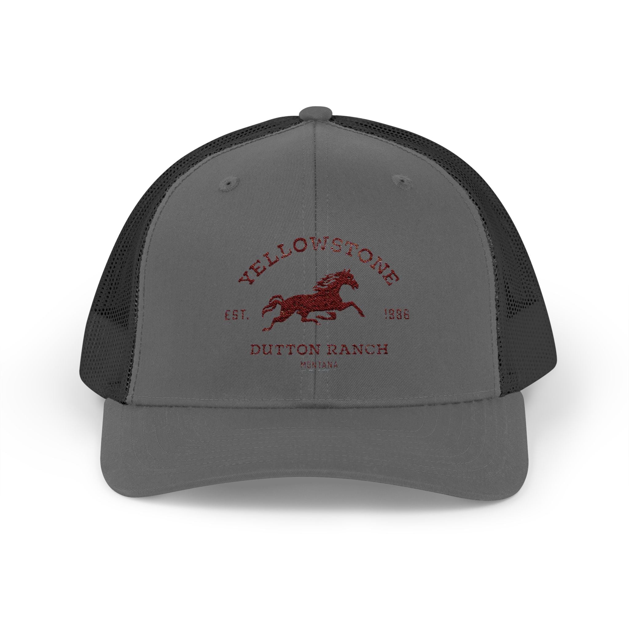 Yellowstone Outlaw Ranch Trucker Cap — Vintage Running Horse Snapback