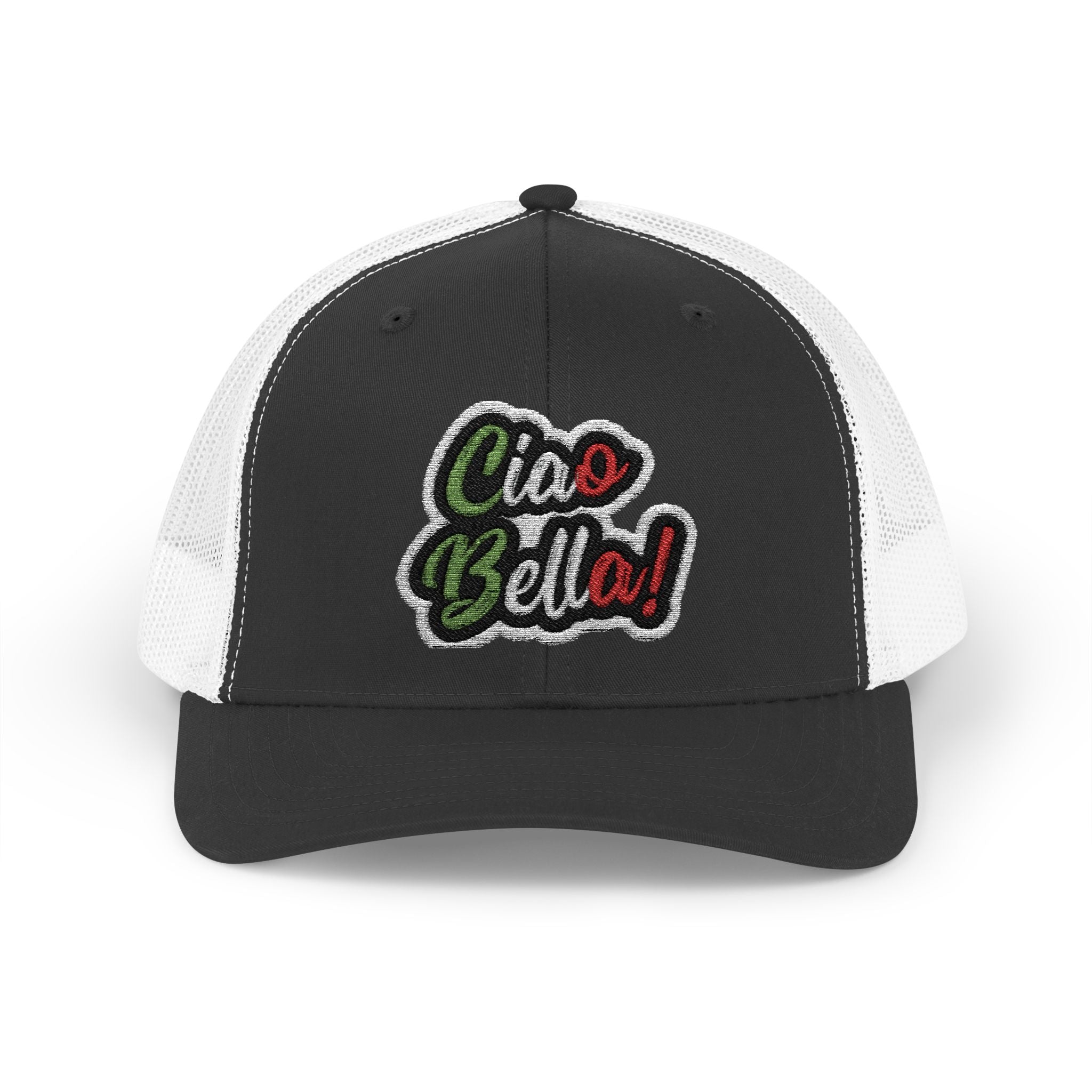 Ciao Bello Trucker Cap – Retro Italian Phrase Snapback