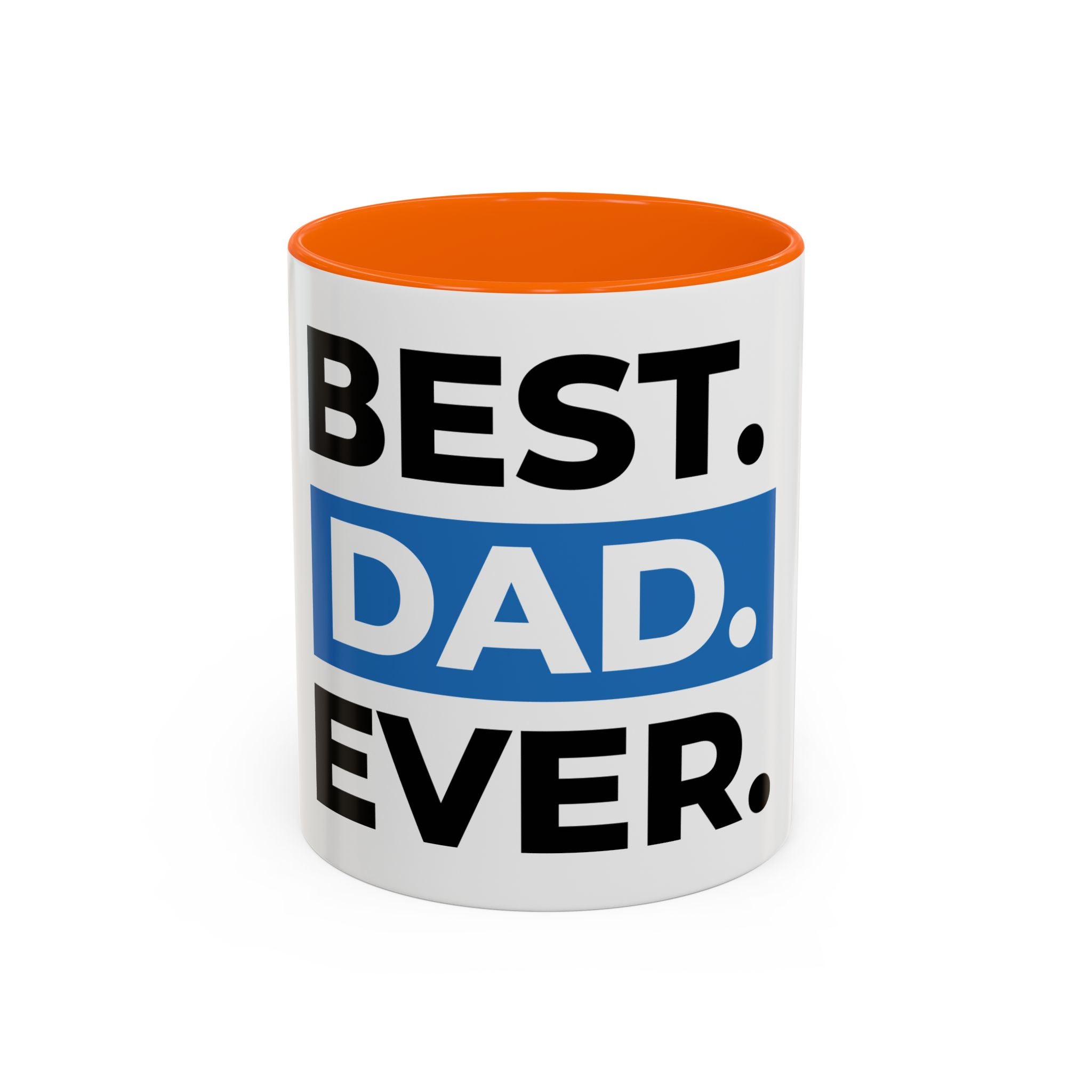 Best. Dad. Ever. Accent Coffee Mug — Father’s Day Gift