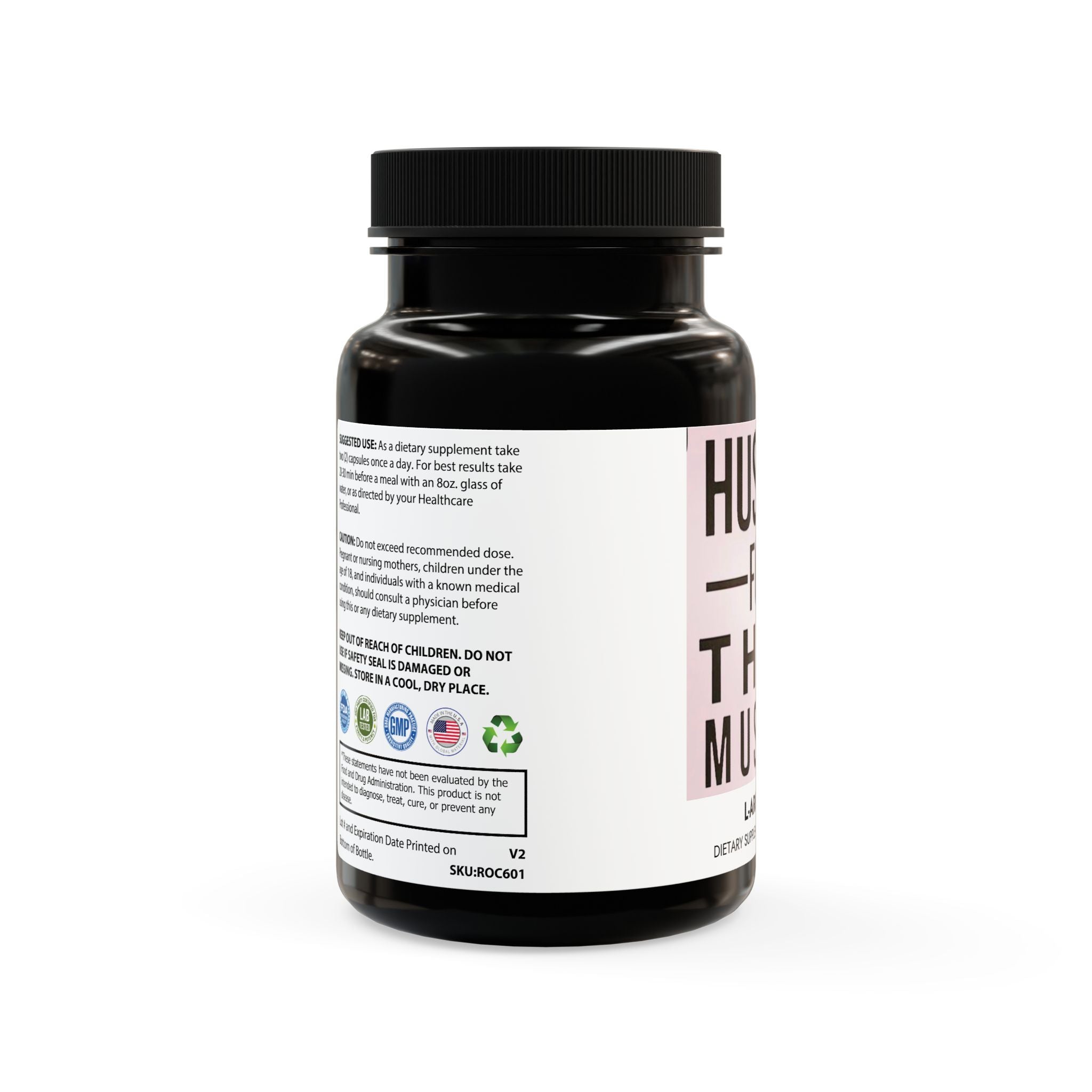 L-Arginine Supplement (60 Capsules)