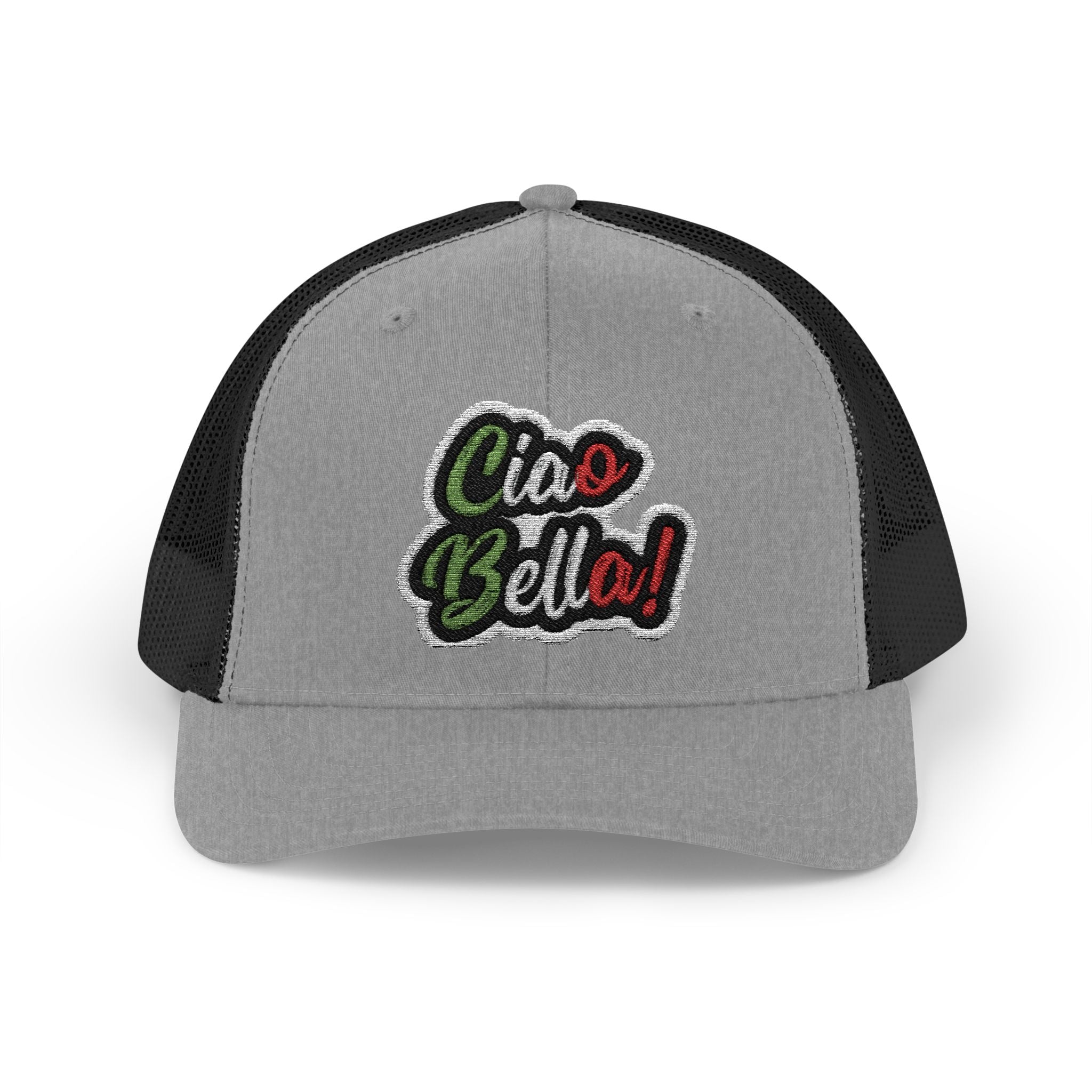Ciao Bello Trucker Cap – Retro Italian Phrase Snapback