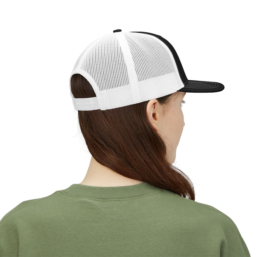 Funny Statement Trucker Hat — "Stop Asking Why I'm Crazy I Don't Ask Why You're Stupid" Snapback Cap