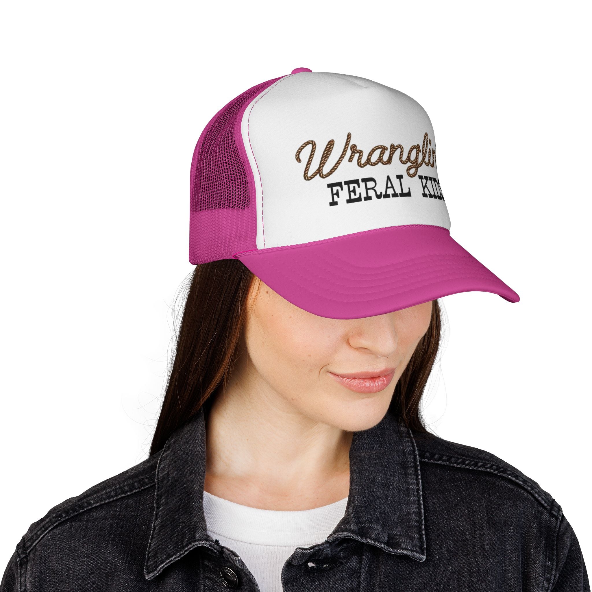 Wranglin' Feral Kids Trucker Cap