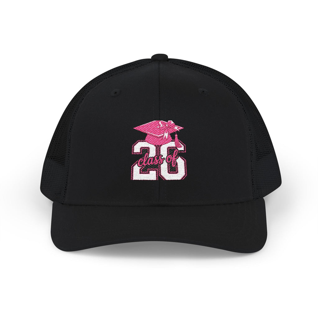 Trucker Cap — Pink Graduation '26 Patch