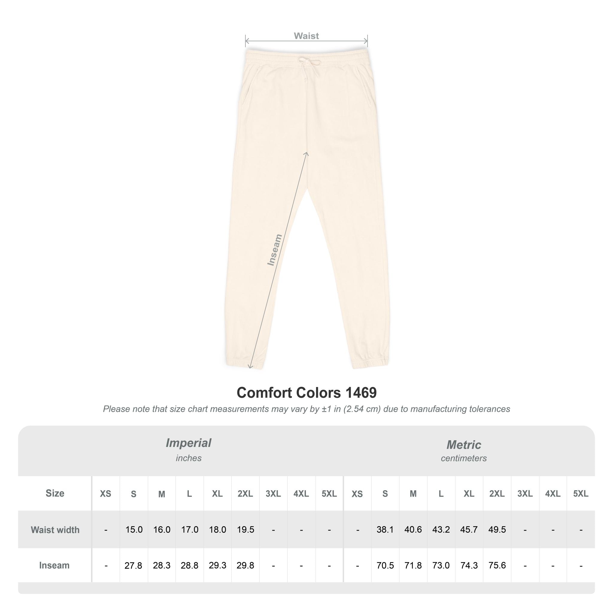 Garment-Dyed Fleece Sweatpants — Minimal Embroidered Joggers
