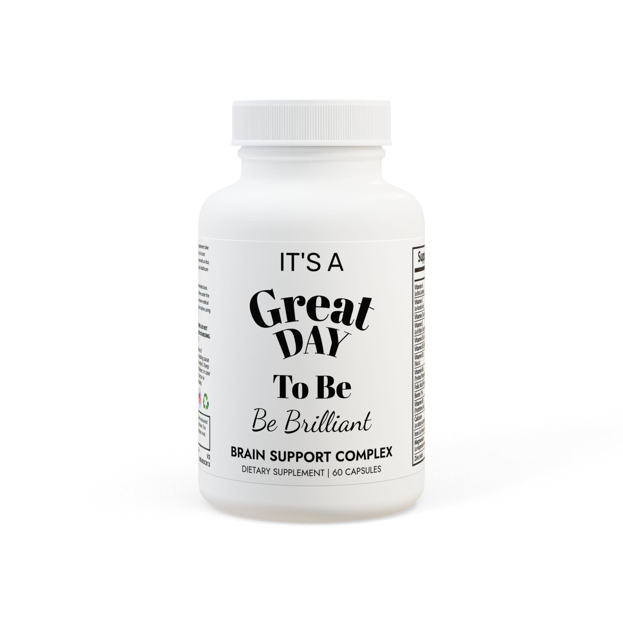 Brain Support Complex Supplement (60 Capsules)