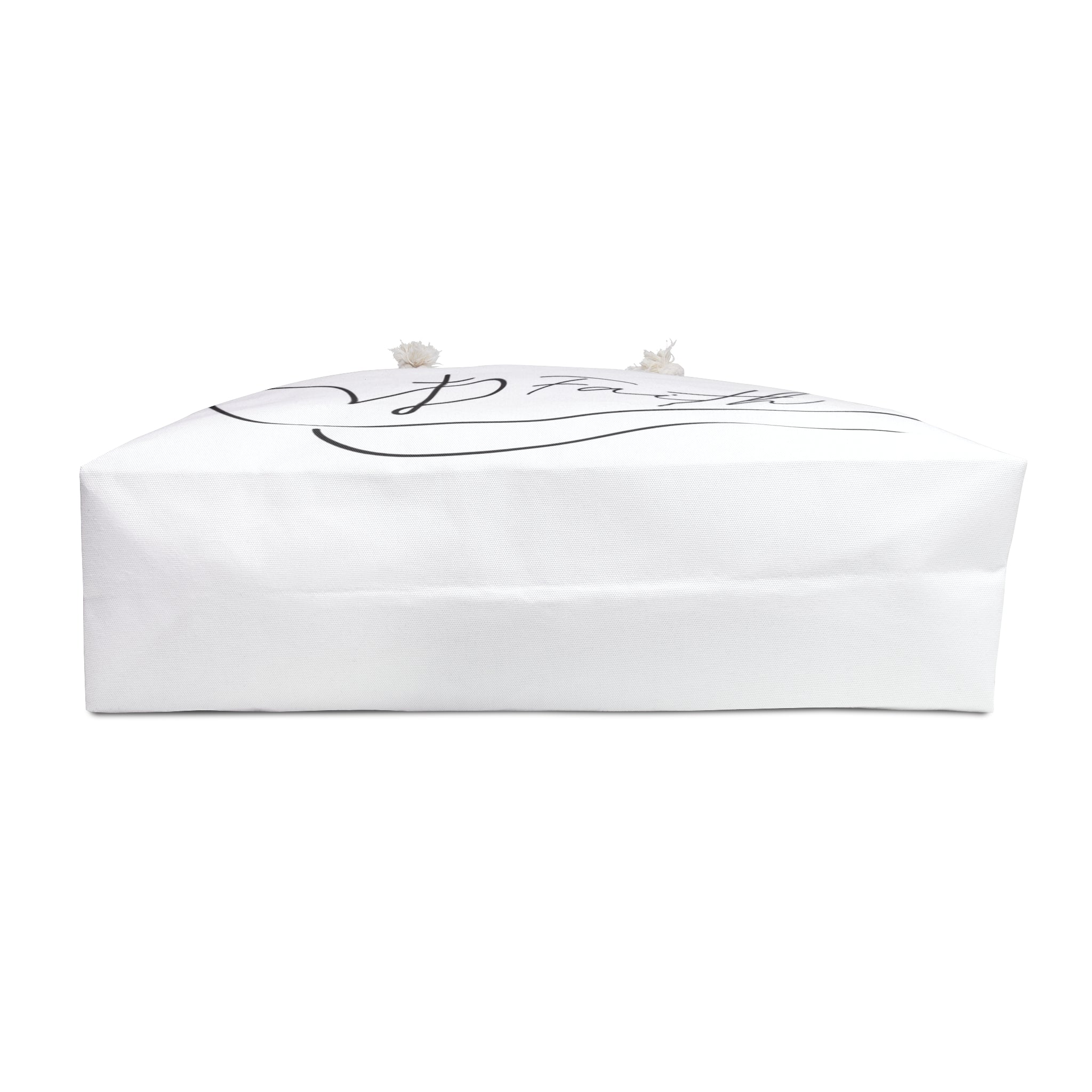Faith Script Weekender Bag — Inspirational Christian Travel Tote