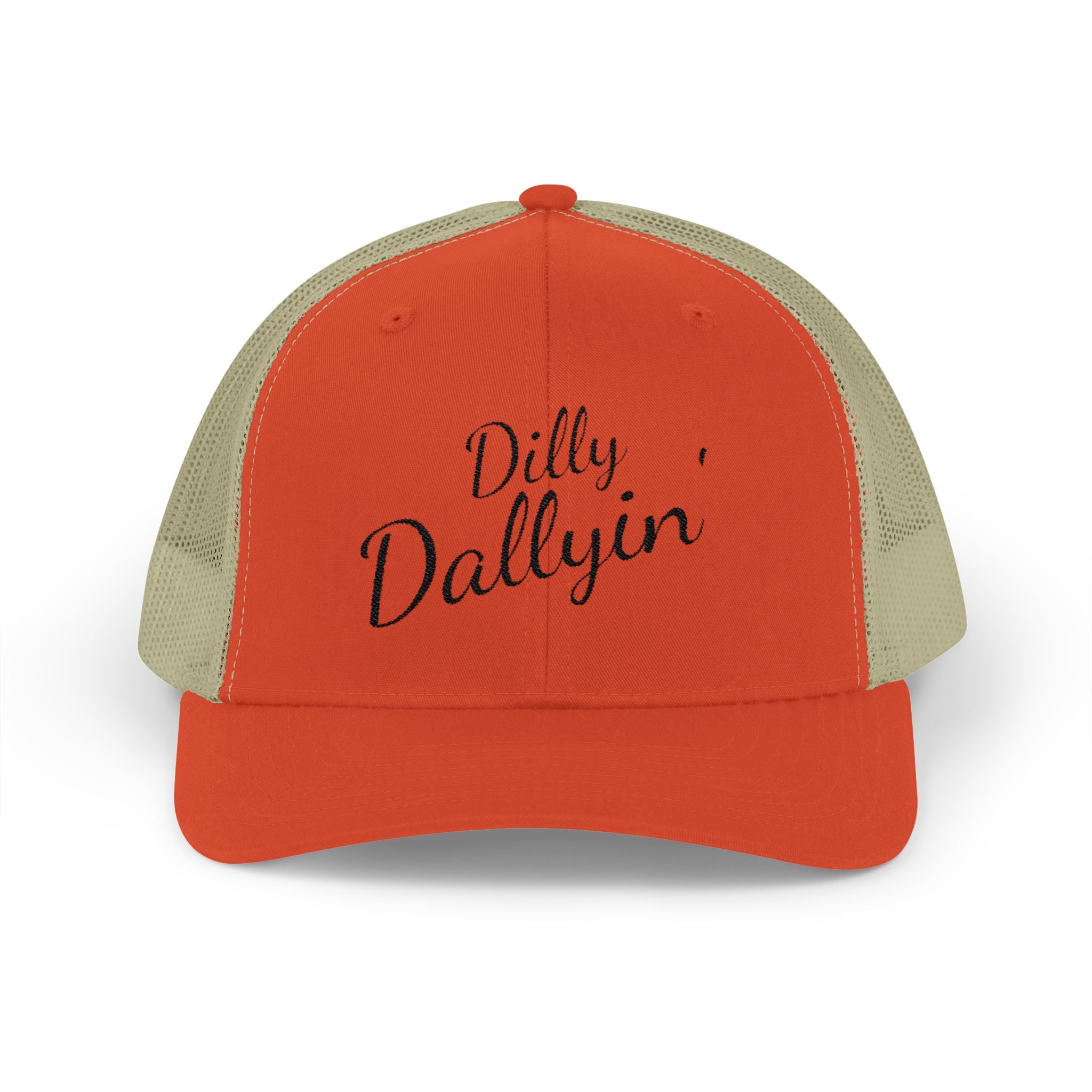 Dilly Dallyin' Script Trucker Cap