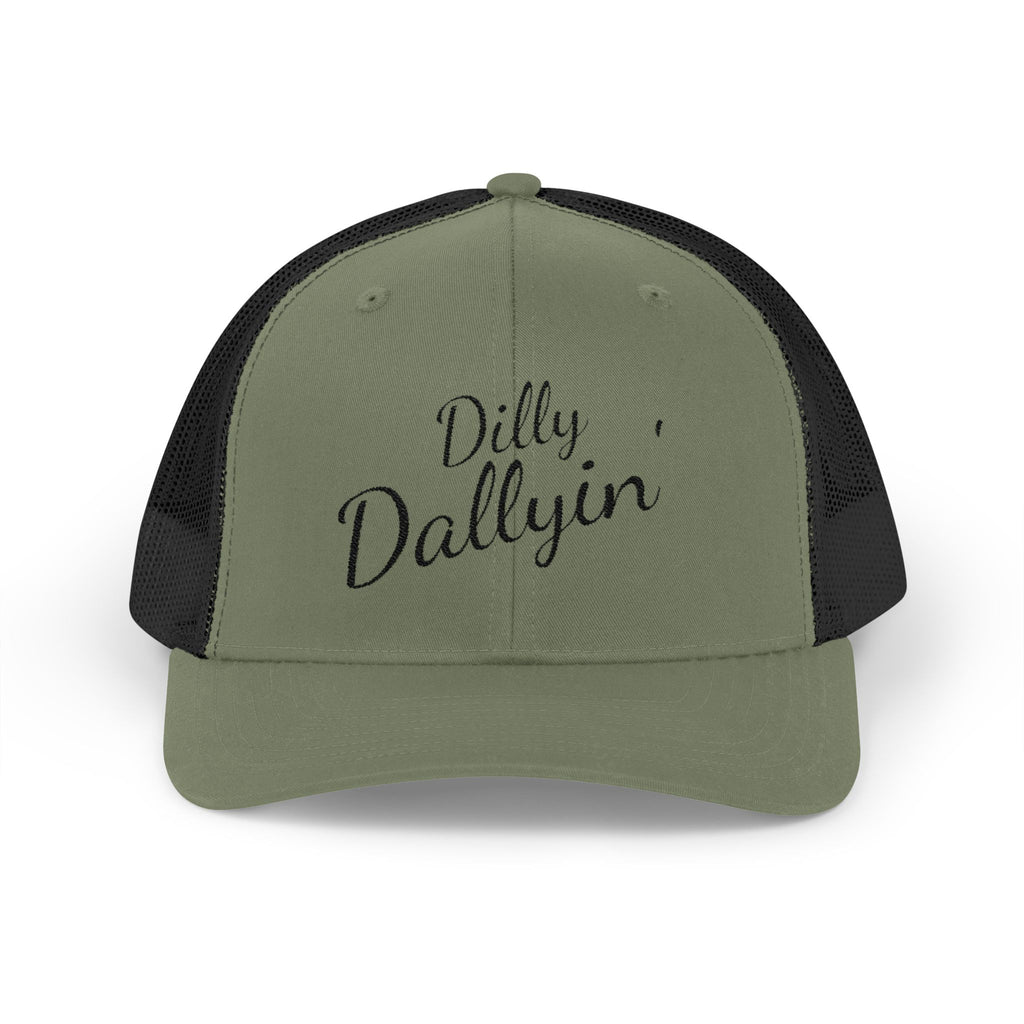 Dilly Dallyin' Script Trucker Cap