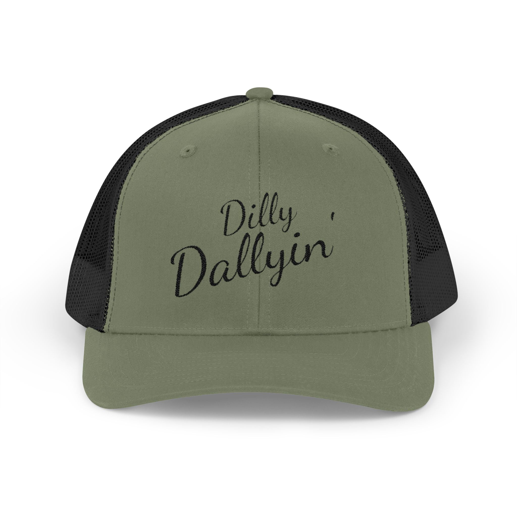 Dilly Dallyin' Script Trucker Cap