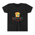 Youth Tee - "Neurodiversity Is My Jam" Rainbow Toast Graphic