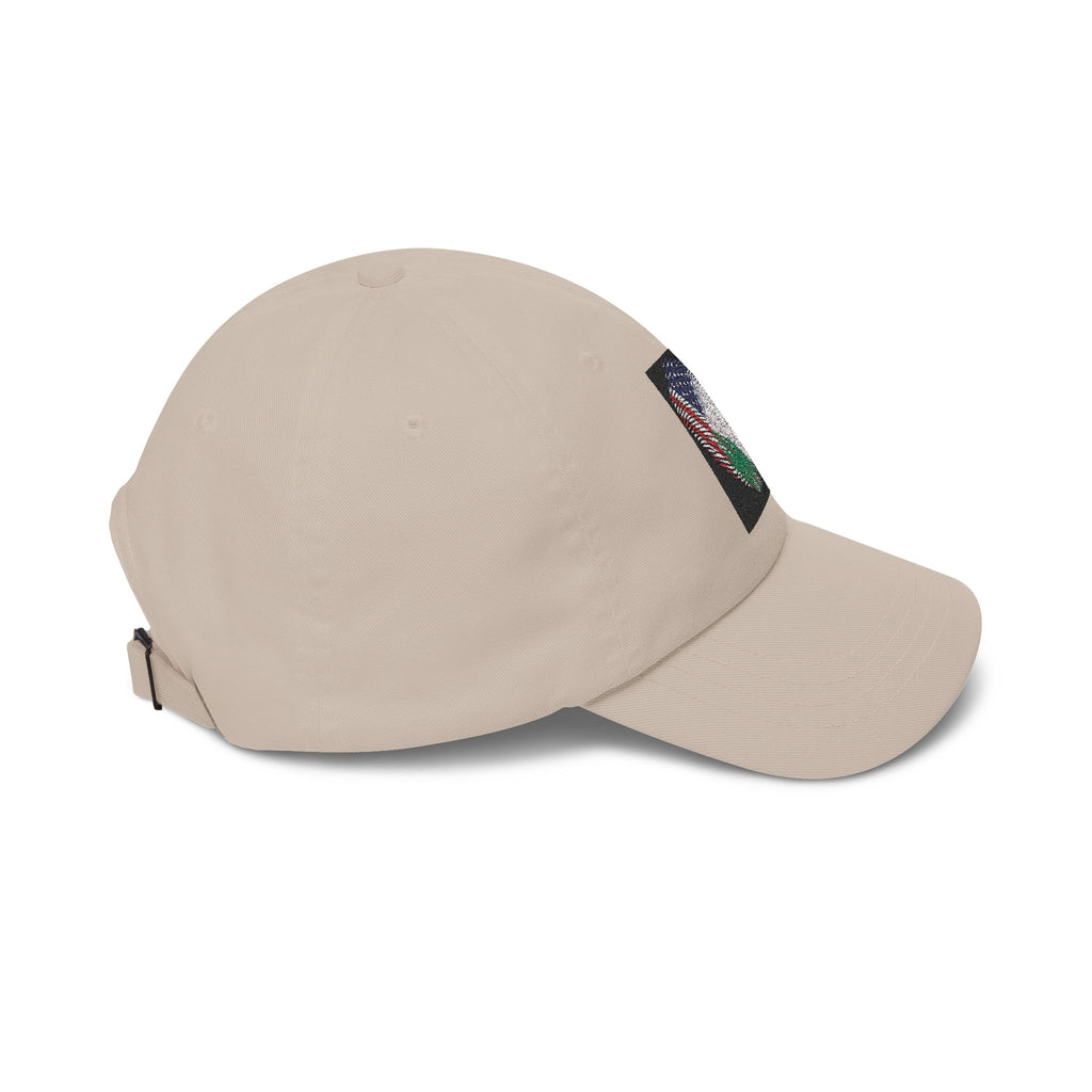 Dad Cap with USA & Italy  Heart Patch – Flag Love Baseball Hat