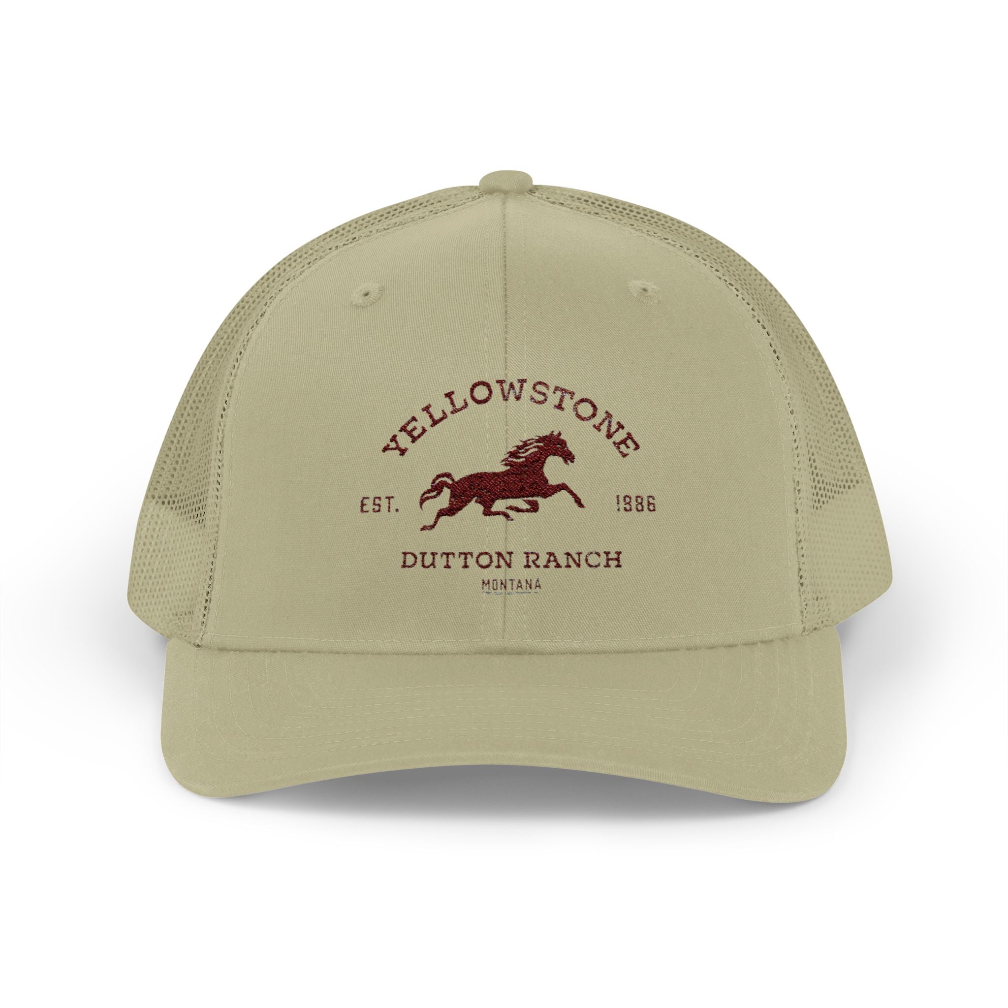 Yellowstone Outlaw Ranch Trucker Cap — Vintage Running Horse Snapback