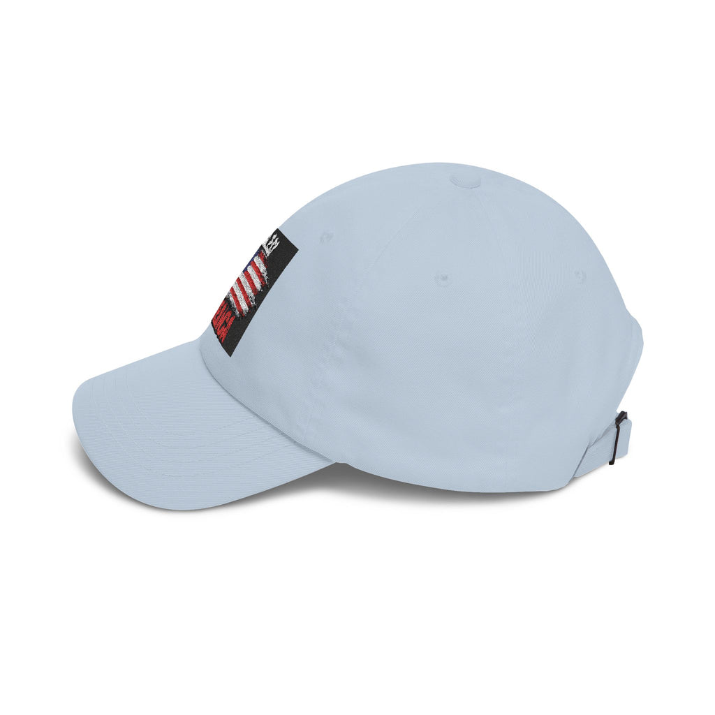 God Bless America Dad Cap - Embroidered USA Flag Patriotic Baseball Hat