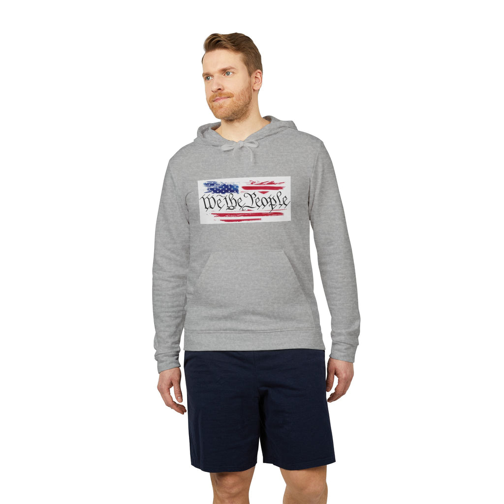 We the People American Flag Hoodie — Patriotic USA Constitution Design