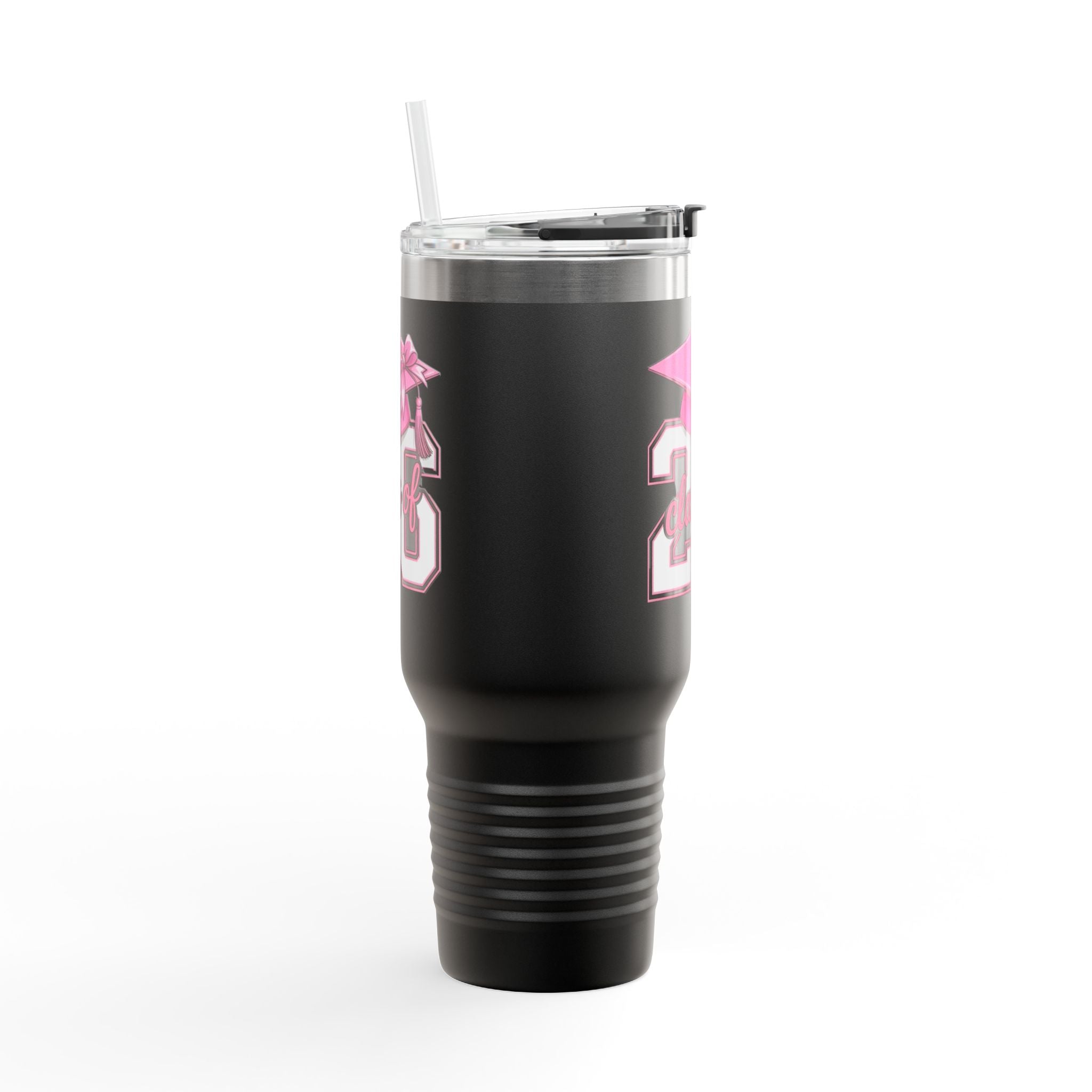 Class of ’20 Pink Graduation 40oz Insulated Travel Mug