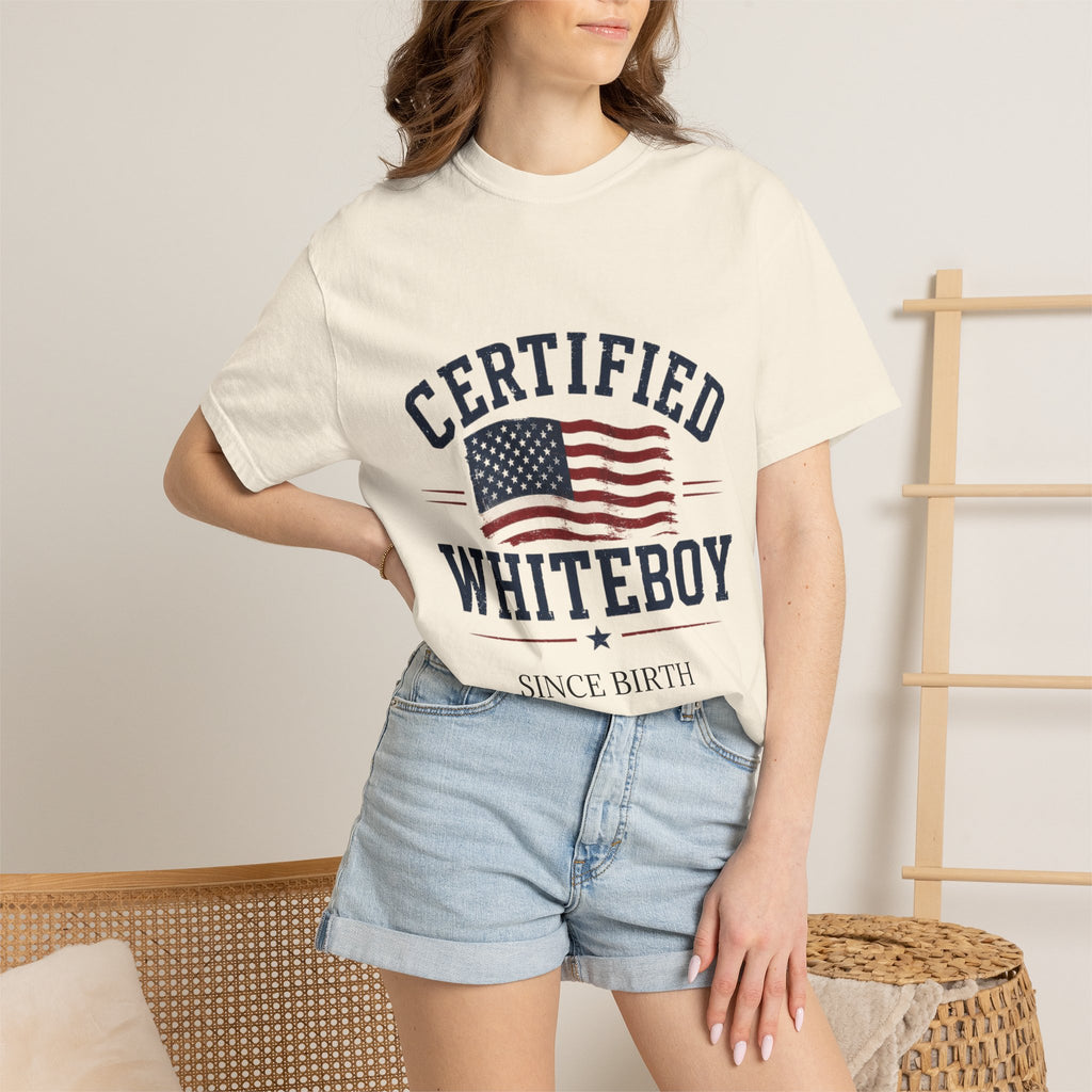Certified white boy American Tshirt
