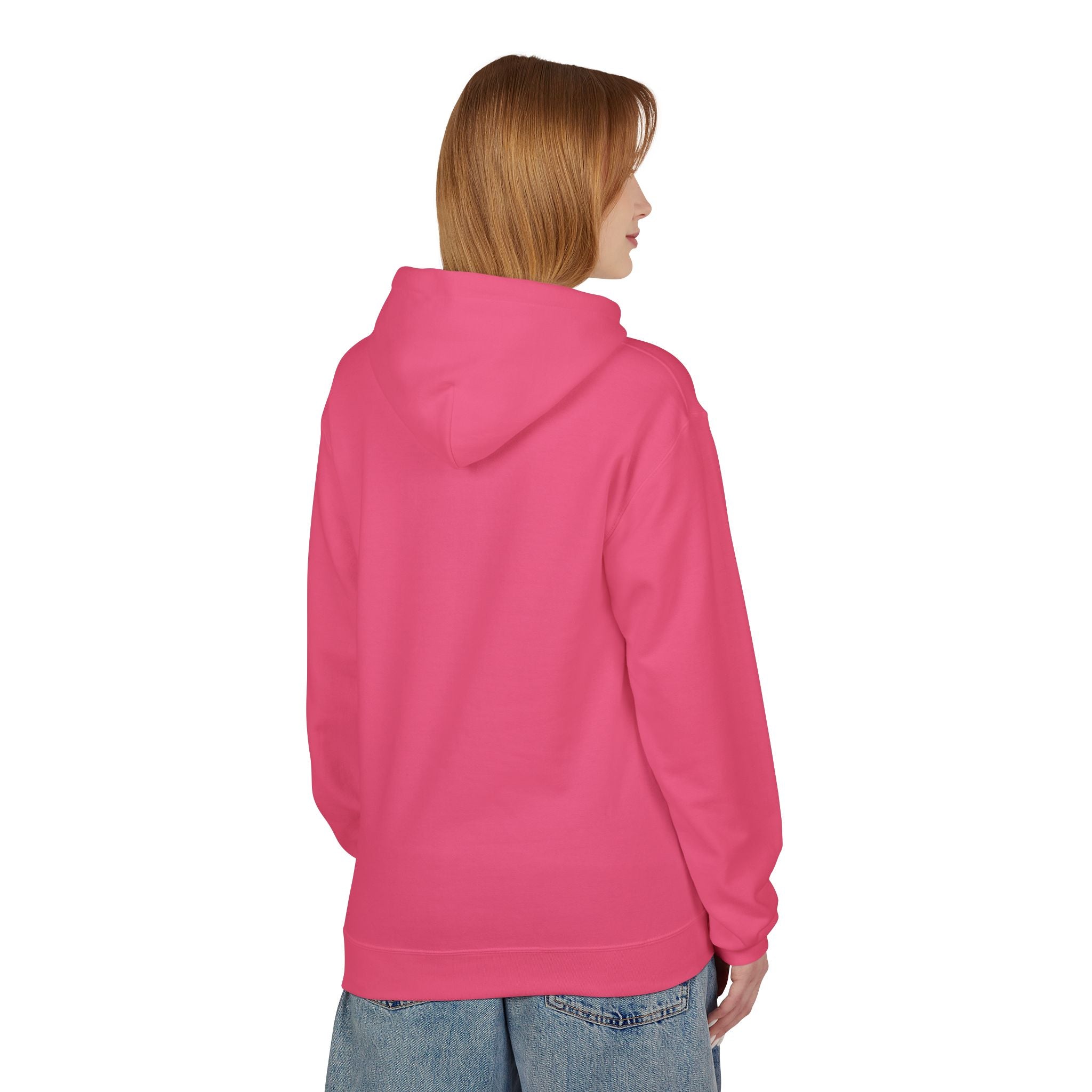 Coffee Hoodie - "running on iced coffee." Minimal Casual Pullover for Coffee Lovers