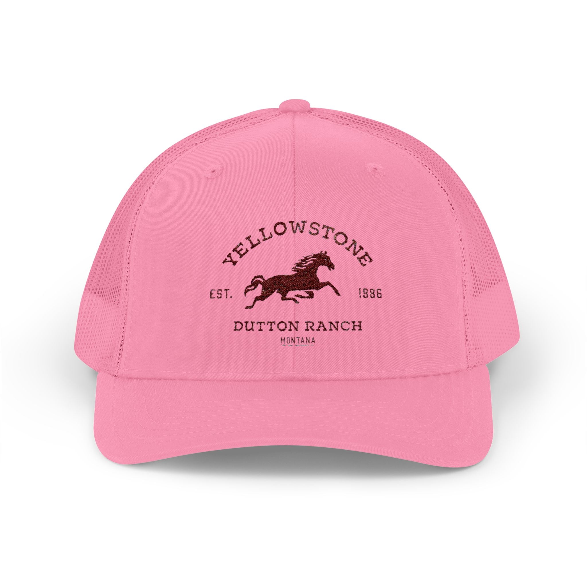 Yellowstone Outlaw Ranch Trucker Cap — Vintage Running Horse Snapback