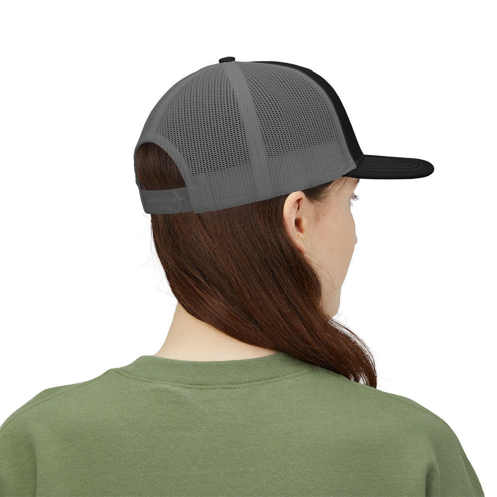 Funny Statement Trucker Hat — "Stop Asking Why I'm Crazy I Don't Ask Why You're Stupid" Snapback Cap