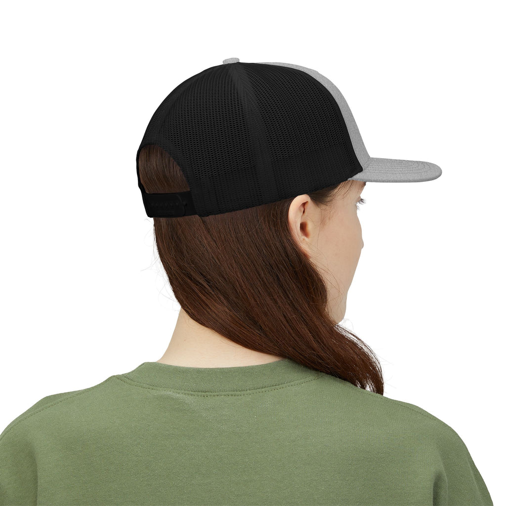 Funny Statement Trucker Hat — "Stop Asking Why I'm Crazy I Don't Ask Why You're Stupid" Snapback Cap