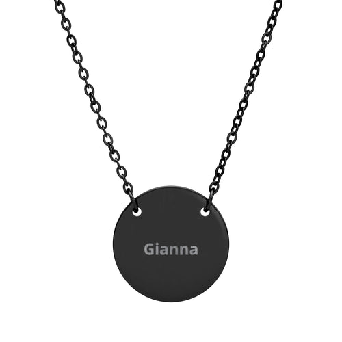 Circle Necklace (Engraving)