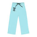 Naps Are My Jam Women’s Pajama Pants — Light Blue Lounge Sleepwear