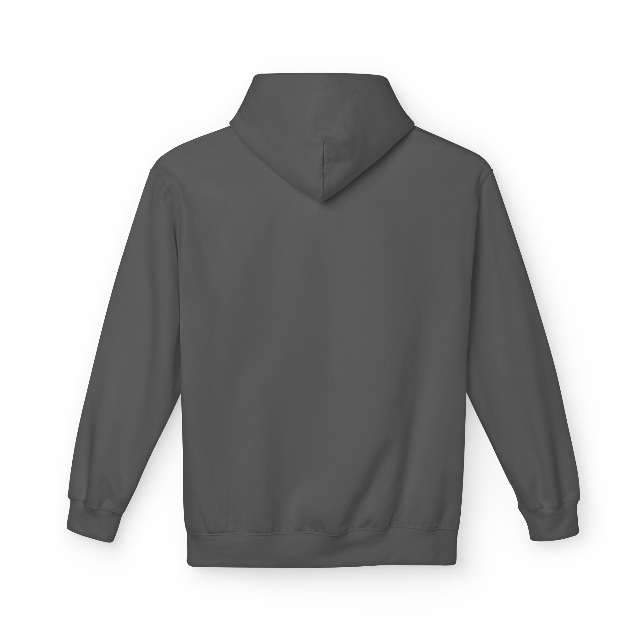 Classic White Hoodie — Unisex Midweight Fleece Pullover
