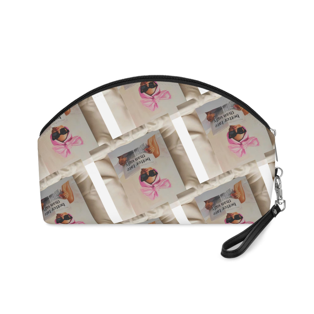 Cosmetic Pouch — 'Resting Boss Face' Afro Chic Makeup Bag