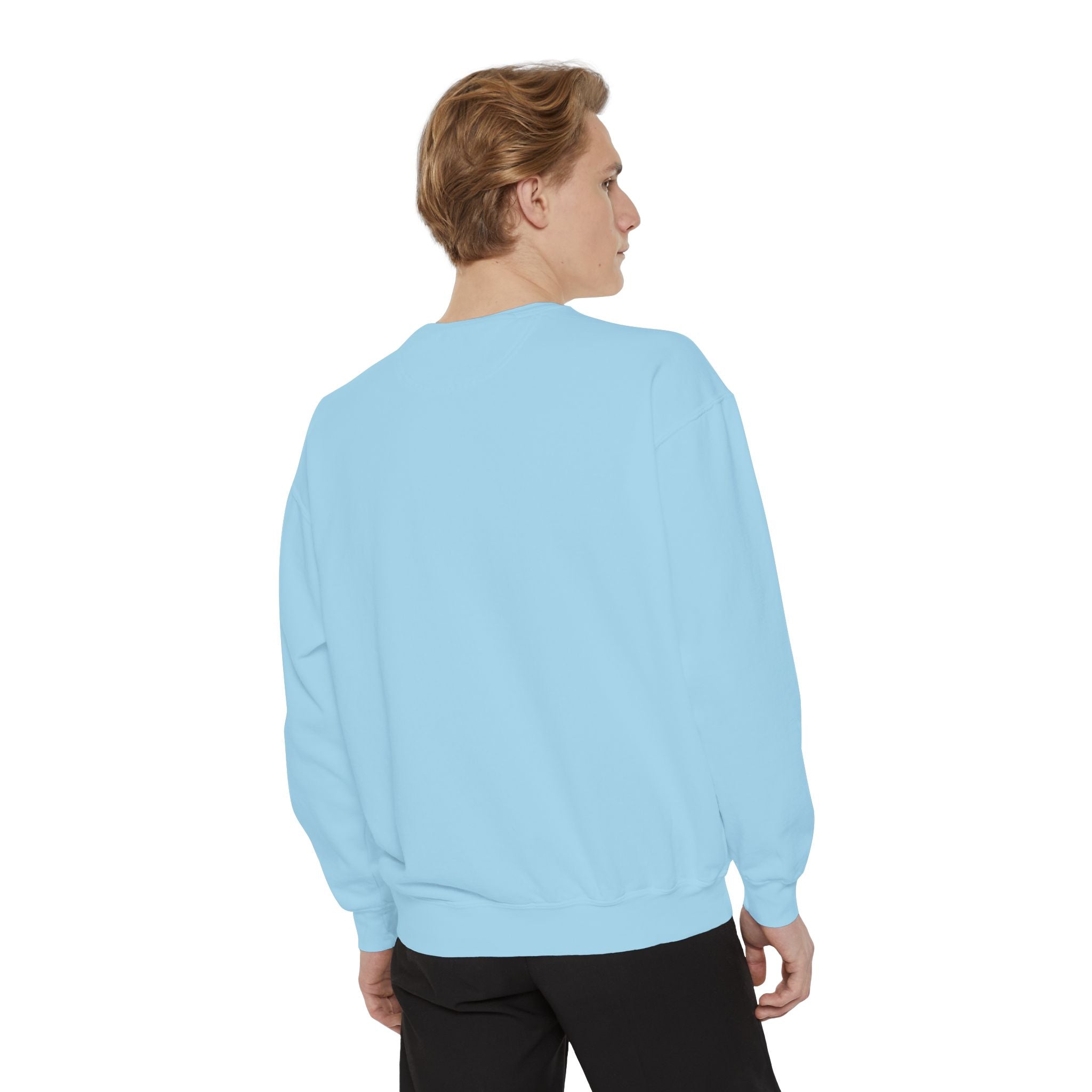 Faith Love Hope Family Sweatshirt – Vertical Script Cross Design