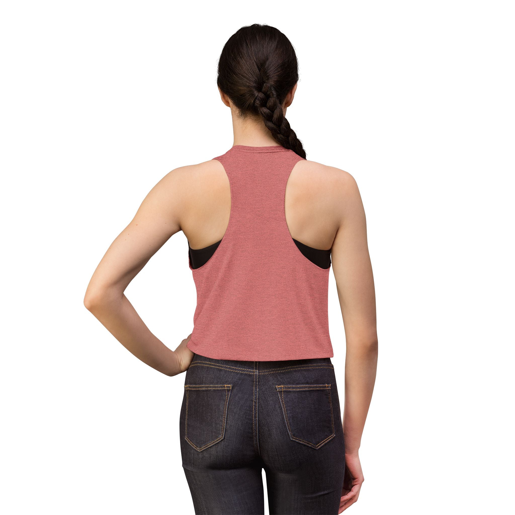Crop Top — "Kinda Sweet Kinda Savage" Women's Flowy Cropped Tank