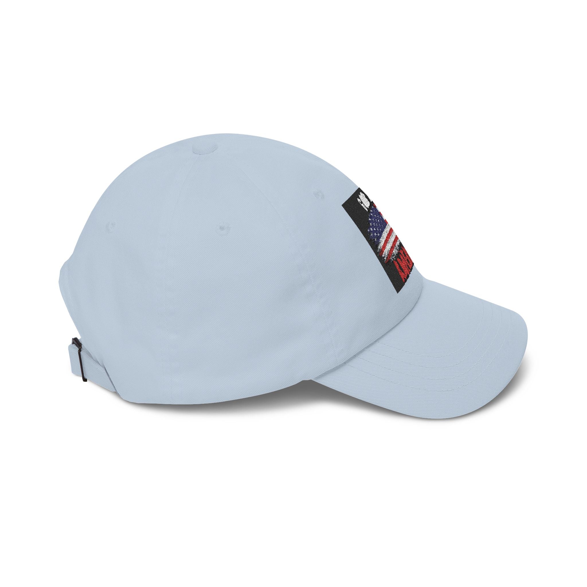 God Bless America Dad Cap - Embroidered USA Flag Patriotic Baseball Hat