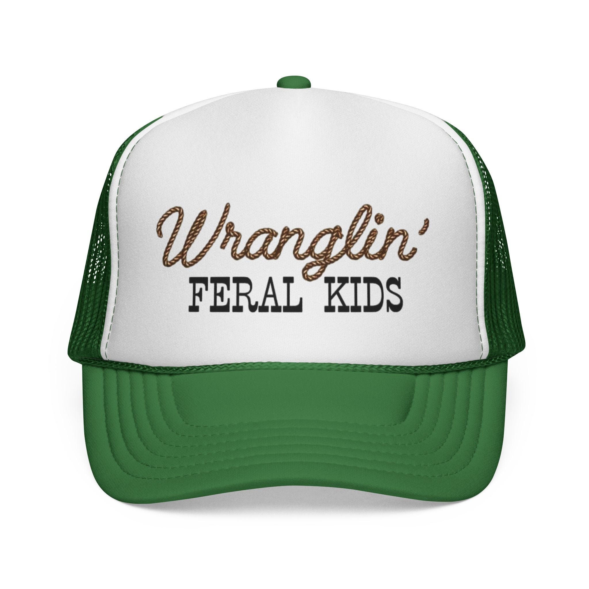 Wranglin' Feral Kids Trucker Cap
