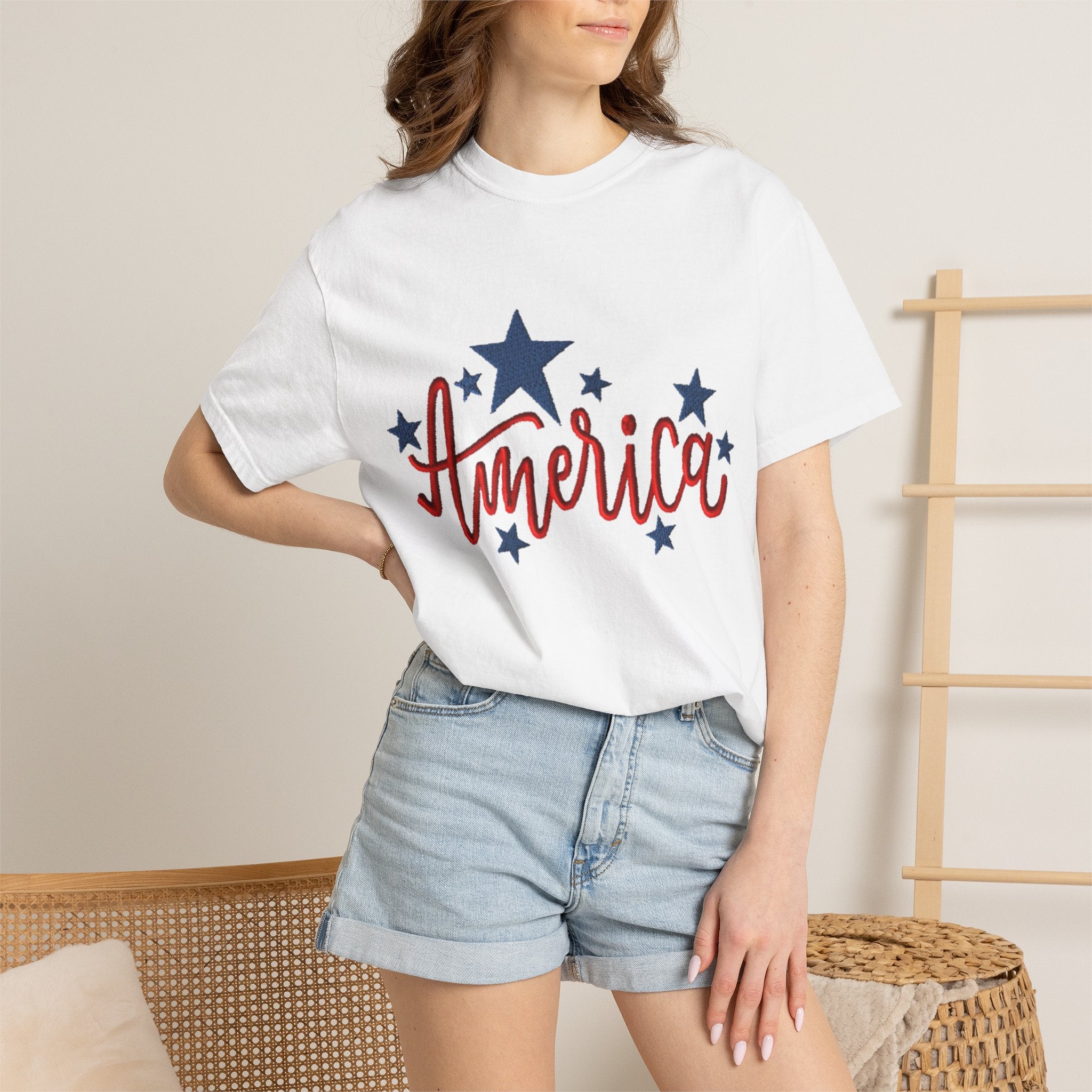America Stars T-Shirt — Patriotic 4th of July Tee