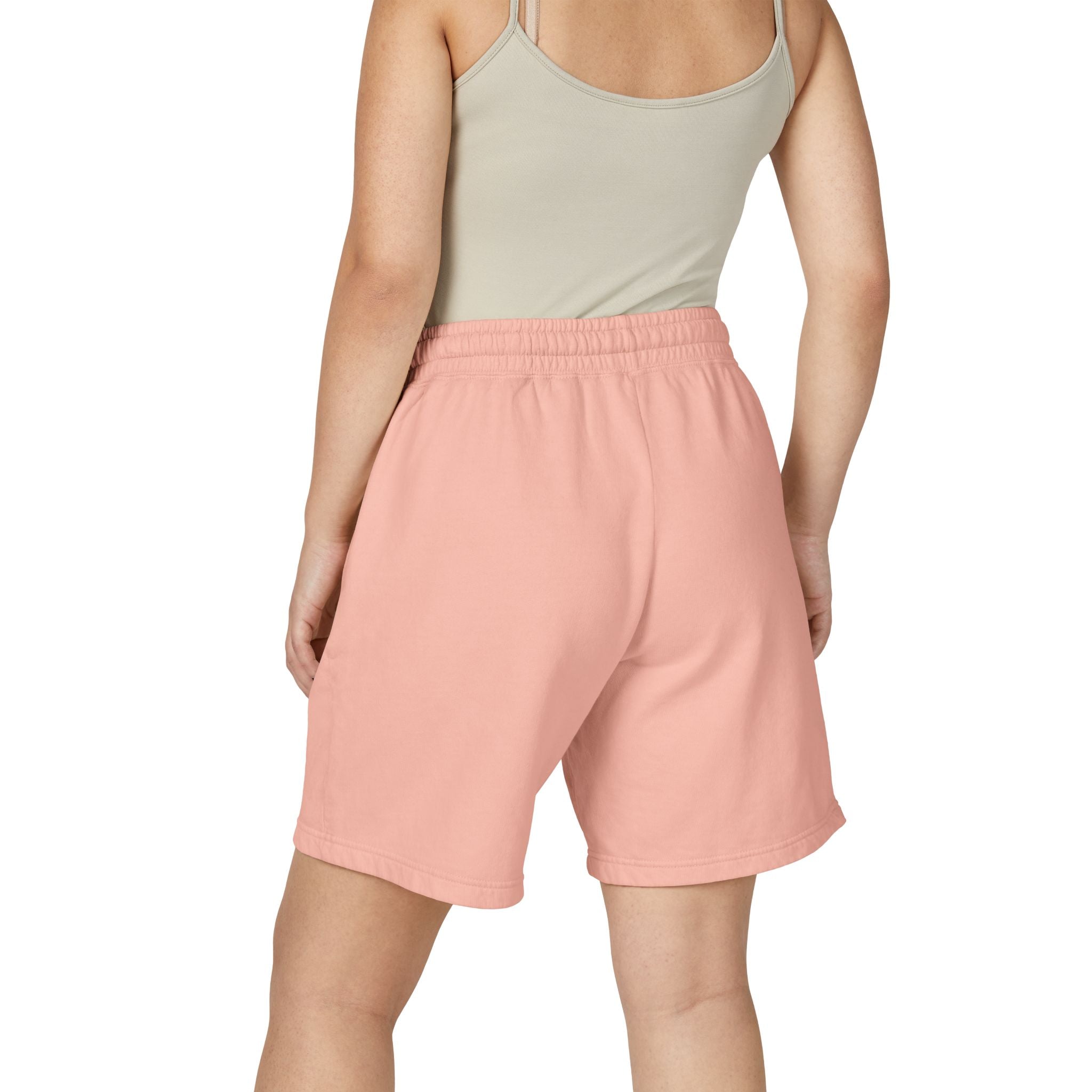 Bruh. Fleece Sweat Shorts — Lightweight Garment-Dyed Lounge Shorts