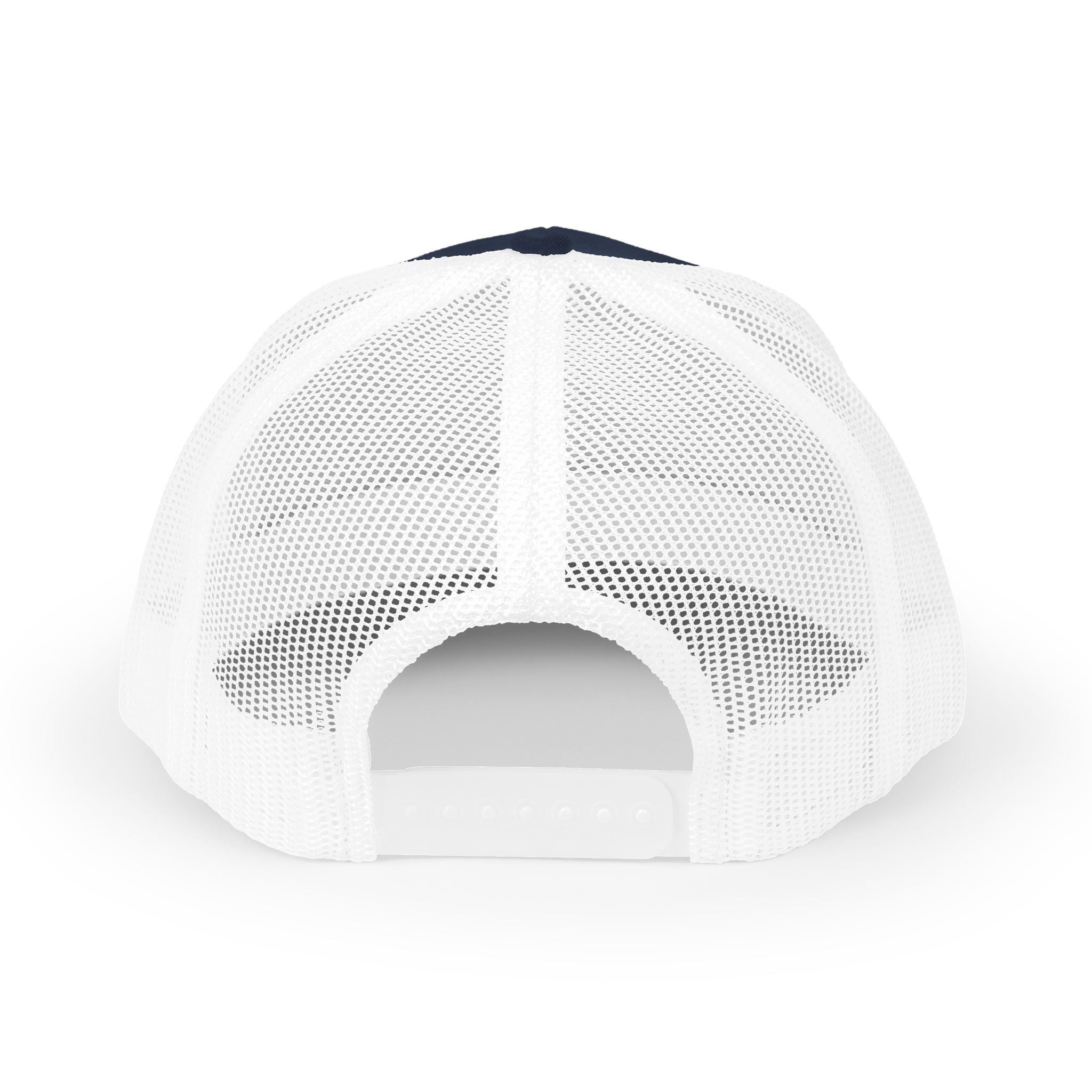 Thin Blue Line Cross Trucker Hat — Police Support Snapback
