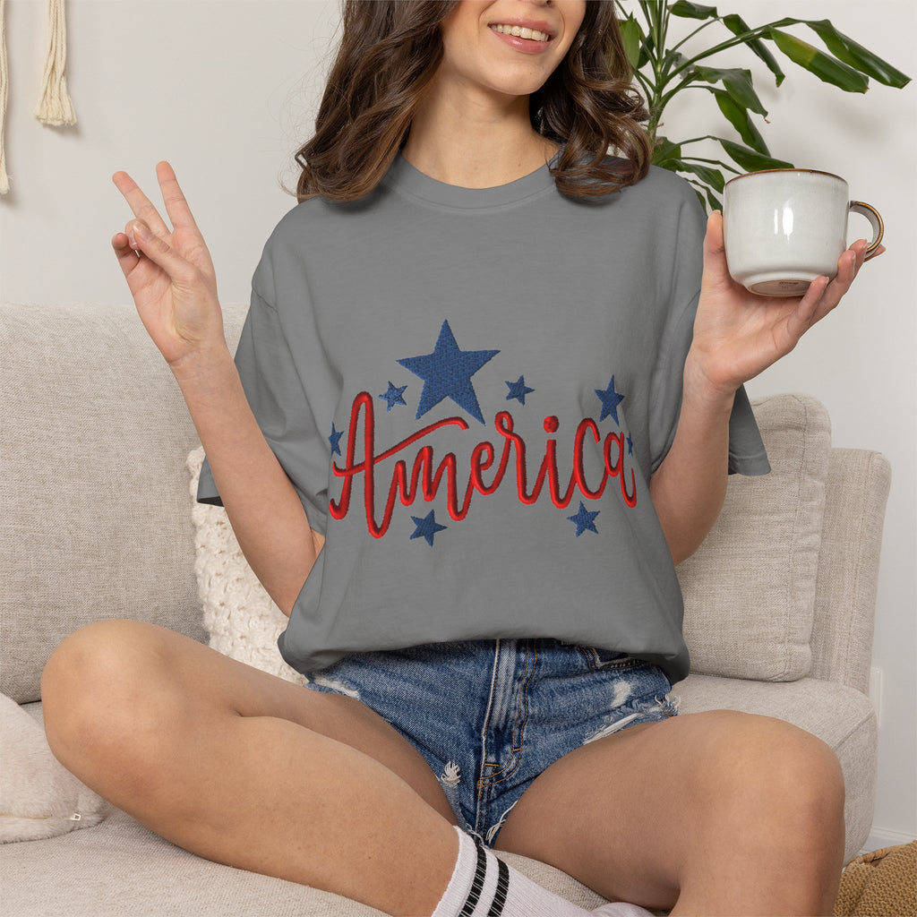 America Stars T-Shirt — Patriotic 4th of July Tee