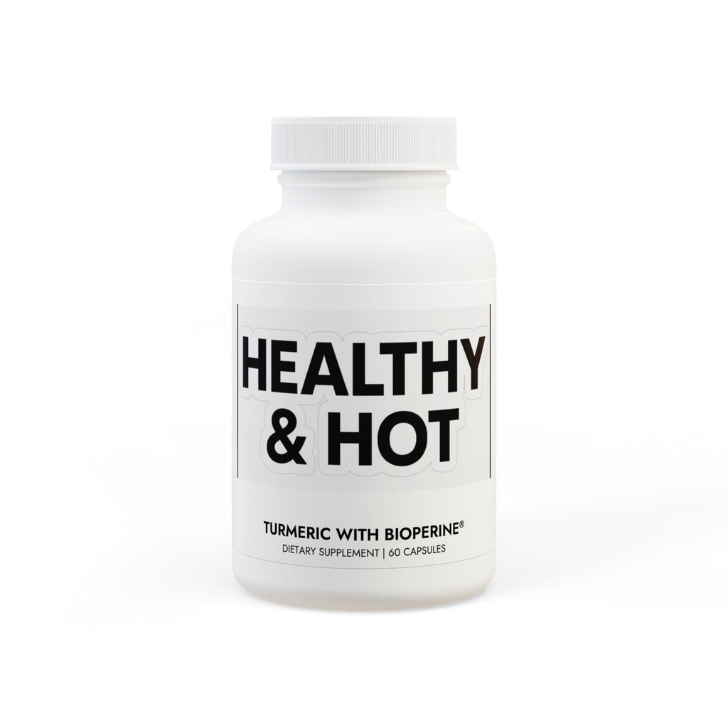 Turmeric with BioPerine® (Black Pepper Fruit Extract) Supplement (60 Capsules)