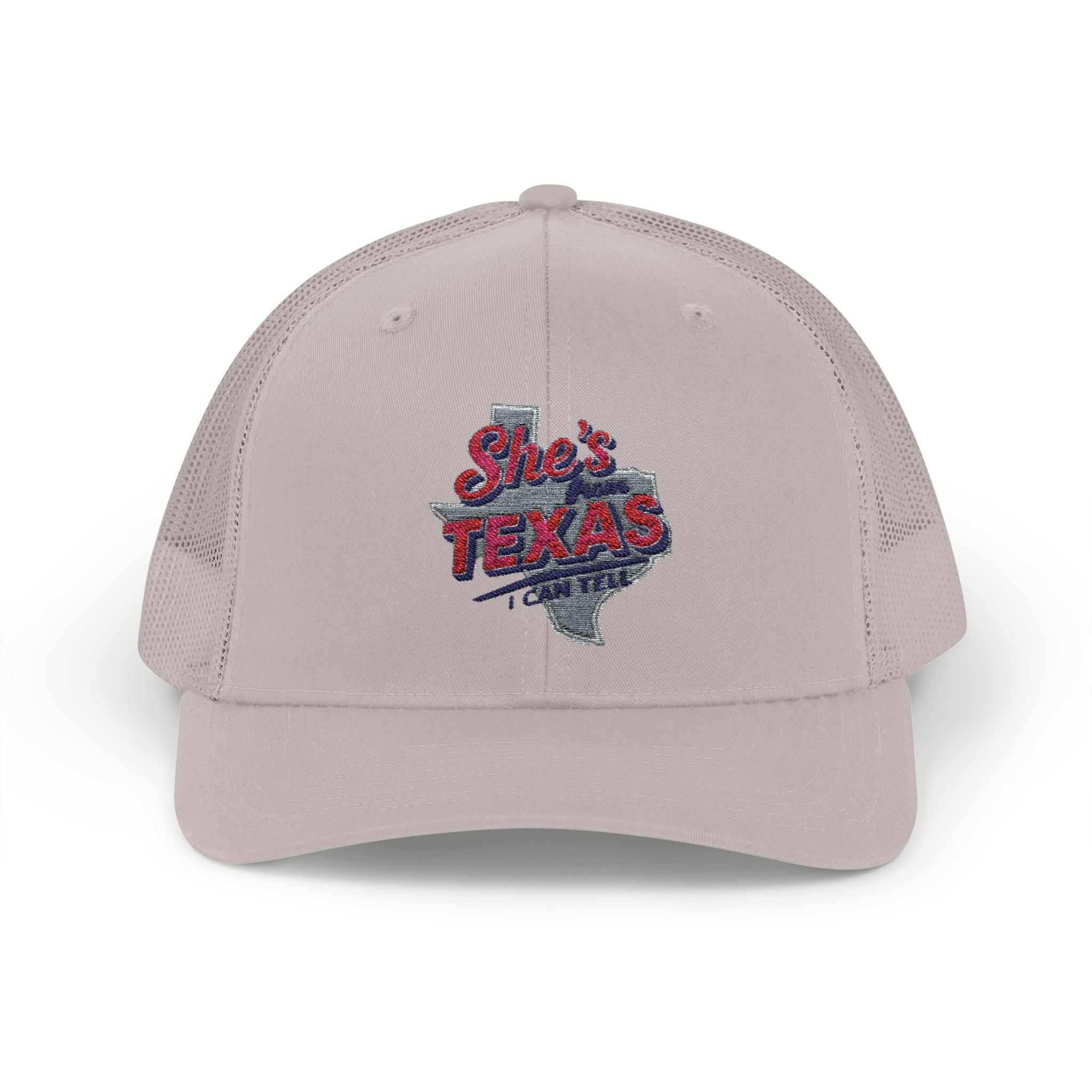 She's Texas Snapback Trucker Cap — Floral Texas State Logo Hat