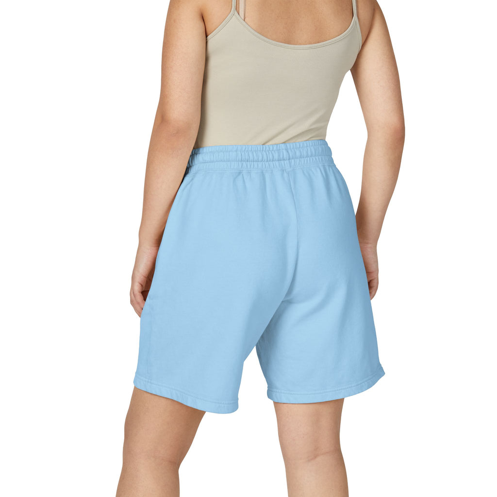 Bruh. Fleece Sweat Shorts — Lightweight Garment-Dyed Lounge Shorts
