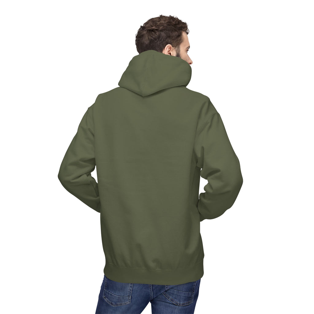 Texas Arch Hoodie — Vintage burnt orange college pullover