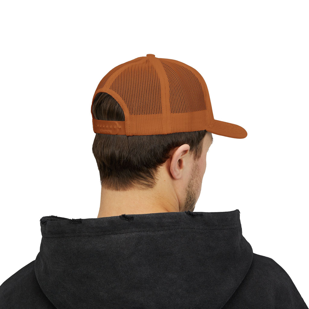 Texas Snapback Trucker Cap — "Don't Mess With Me I Am From Texas" Embroidered Mesh Hat