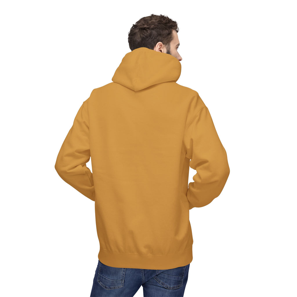 Texas Arch Hoodie — Vintage burnt orange college pullover