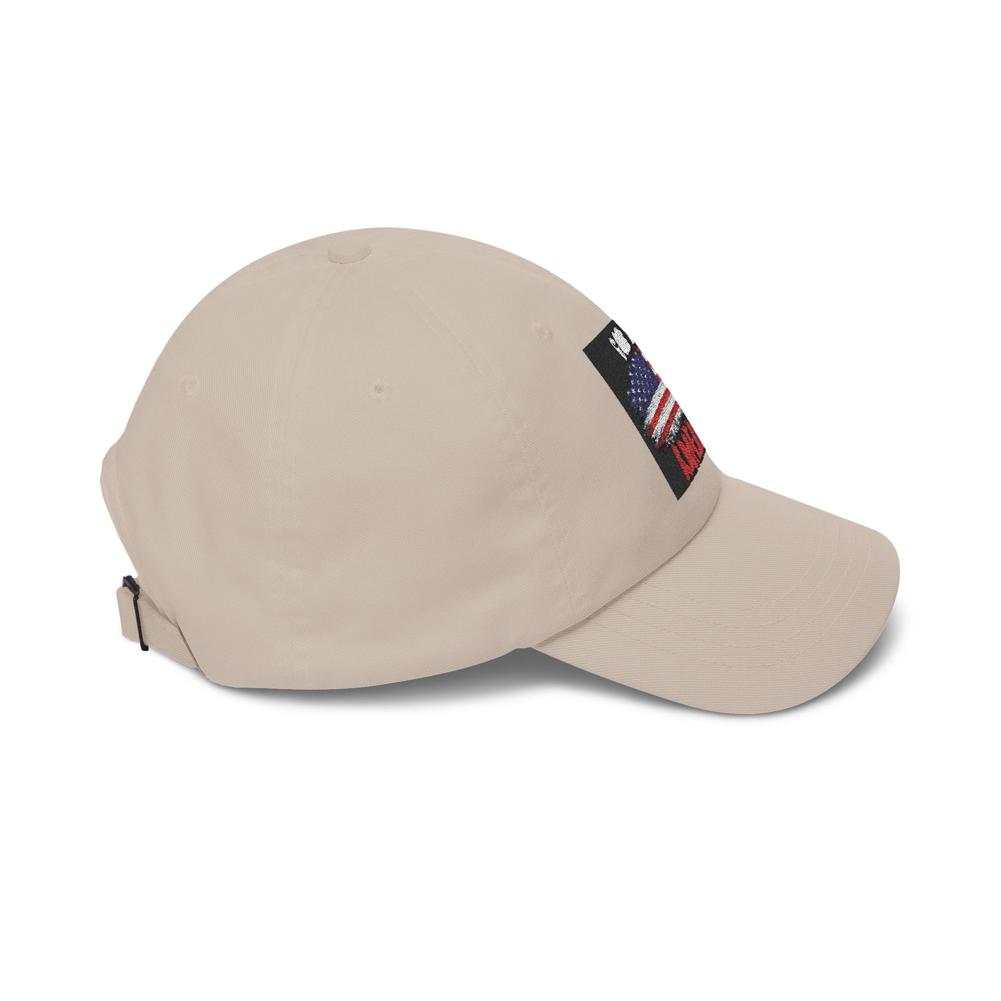 God Bless America Dad Cap - Embroidered USA Flag Patriotic Baseball Hat